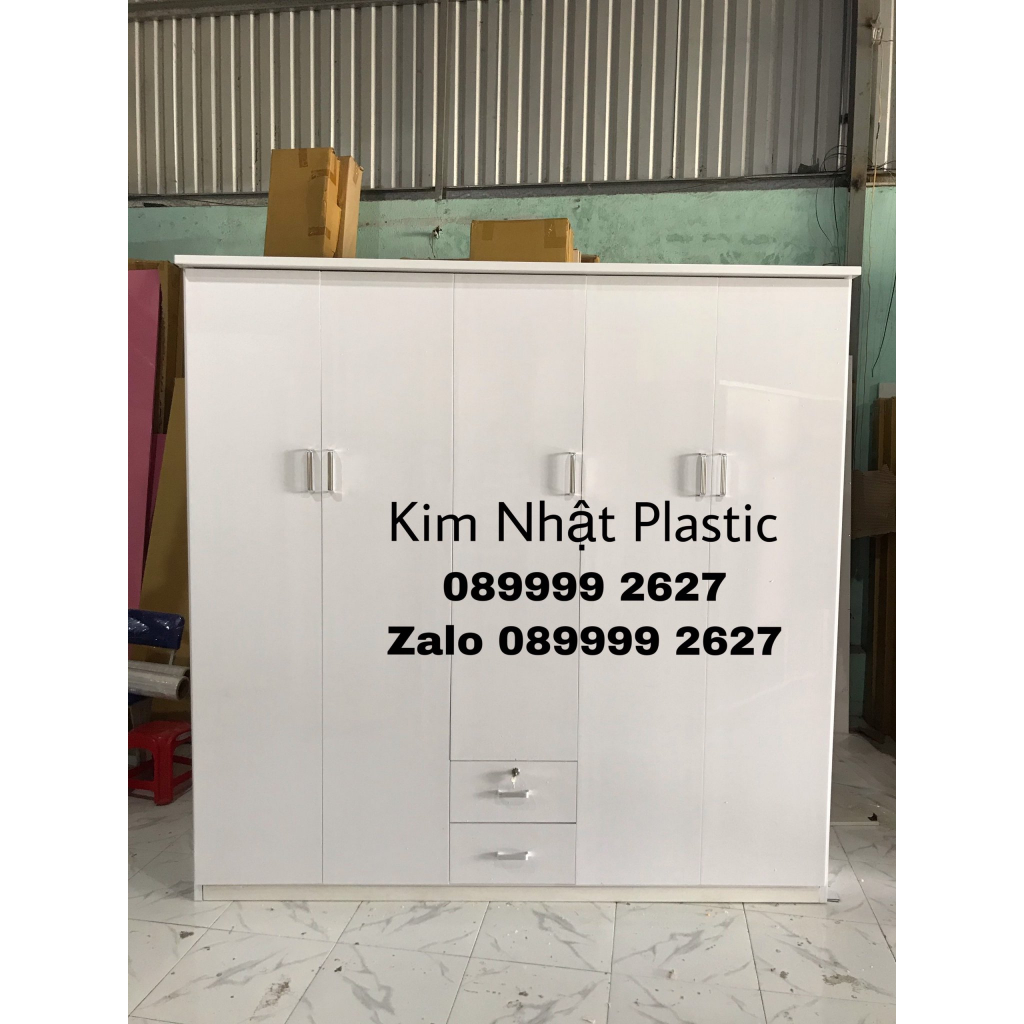 TỦ NHỰA ĐÀI LOAN 5 CÁNH SIÊU ĐẸP GIÁ RẺ