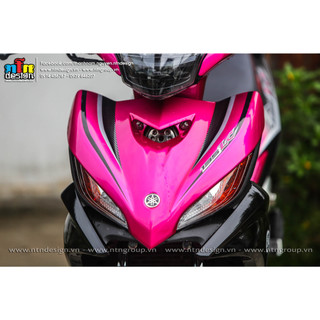 Tem Exciter 135 - mẫu LC 135( Hồng- đen)