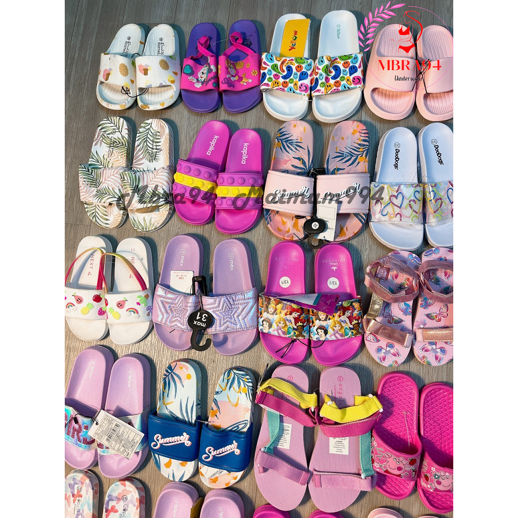 Dép cho bé Nam - Nữ Hàng Xuất Xịn Mẫu Mã Đa Dạng Hàng Cao Cấp M2333 - Mbra94