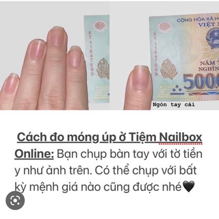 Nailbox ombre quả đào (có charm)