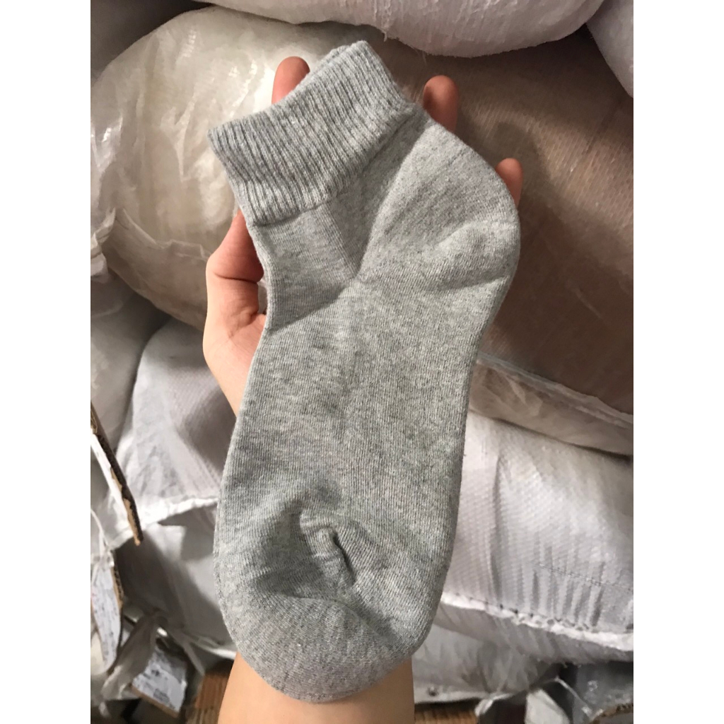 Tất Cổ Trung Nam Nữ Thấm Hút Mồ Hôi Duvis TAT63 Màu Đen, Trắng, Ghi.