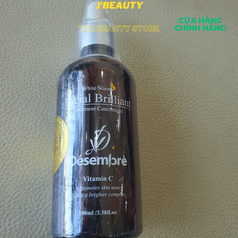Tinh Chất Dưỡng Trắng Da Cô Đặc Désembre White Science Facial Brilliant Treatment Concentrate 30/100ml chính hãng.