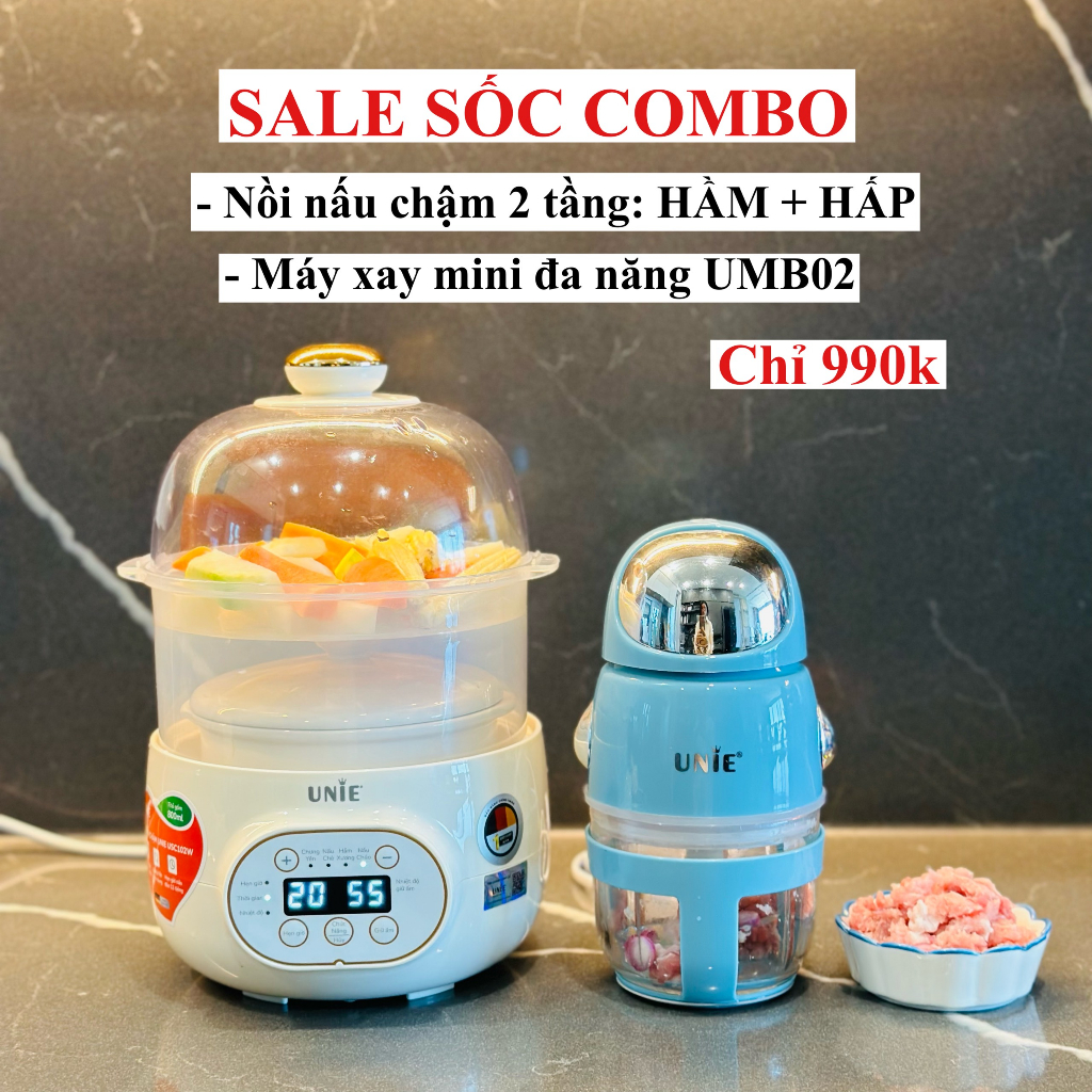 Nồi nấu chậm USC08W dung tích 0.8L