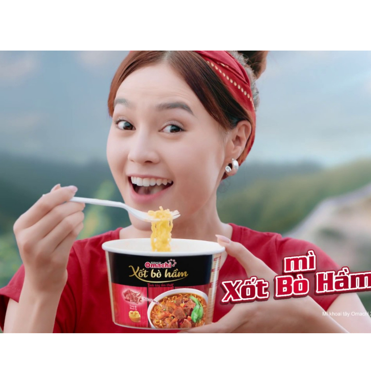 Mì Tô Omachi Sườn Hầm Ngũ Quả/Tôm Chua Cay/Xốt Bò Hầm/Sốt Spaghetti Mì Ăn Liền Đủ Vị