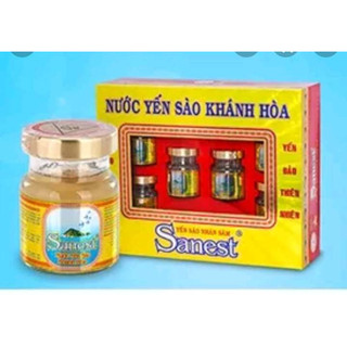 Yến sào sanest khánh hòa - hộp 6 lọ x70 ml.