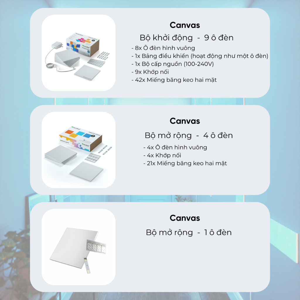 Đèn LED RGB lắp ghép thông minh Nanoleaf Canvas hình Cà Rốt - Carrot