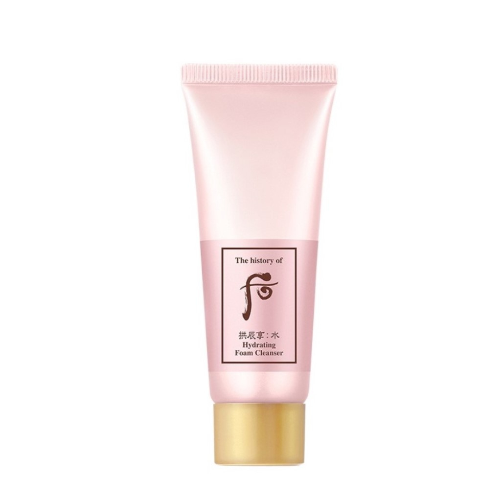 [HB Gift] Sữa rửa mặt cấp ẩm sạch bụi mịn The history of Whoo Gongjinhyang Soo Hydrating Foam Cleanser 40ml