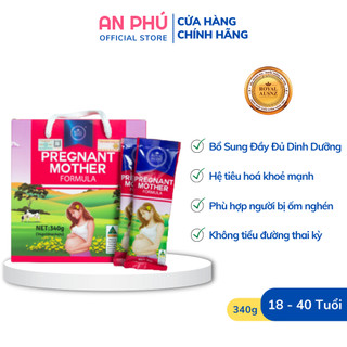 [HỘP 10 GÓI] Sữa bột cho bà bầu chính hãng Hoàng Gia Úc Royal Ausnz Pregnant Mother (34g)