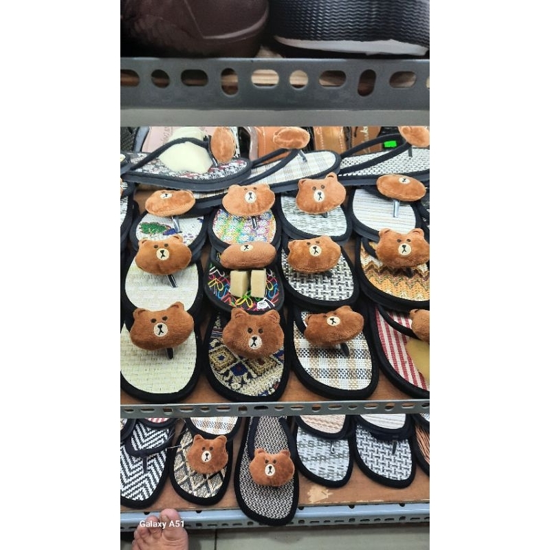 DÉP BỌC GIẢ CHIẾU QUAI KẸP GẮN THÚ ĐẦU GẤU BROWN SIÊU HOT MẪU MỚI FULL SIZE NỮ 36 - 39