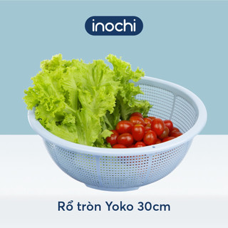 RỔ TRÒN 30cm Yoko Inochi tiêu chuẩn Nhật Bản, nhựa cao cấp, chịu nhiệt, tiện dụng, an toàn