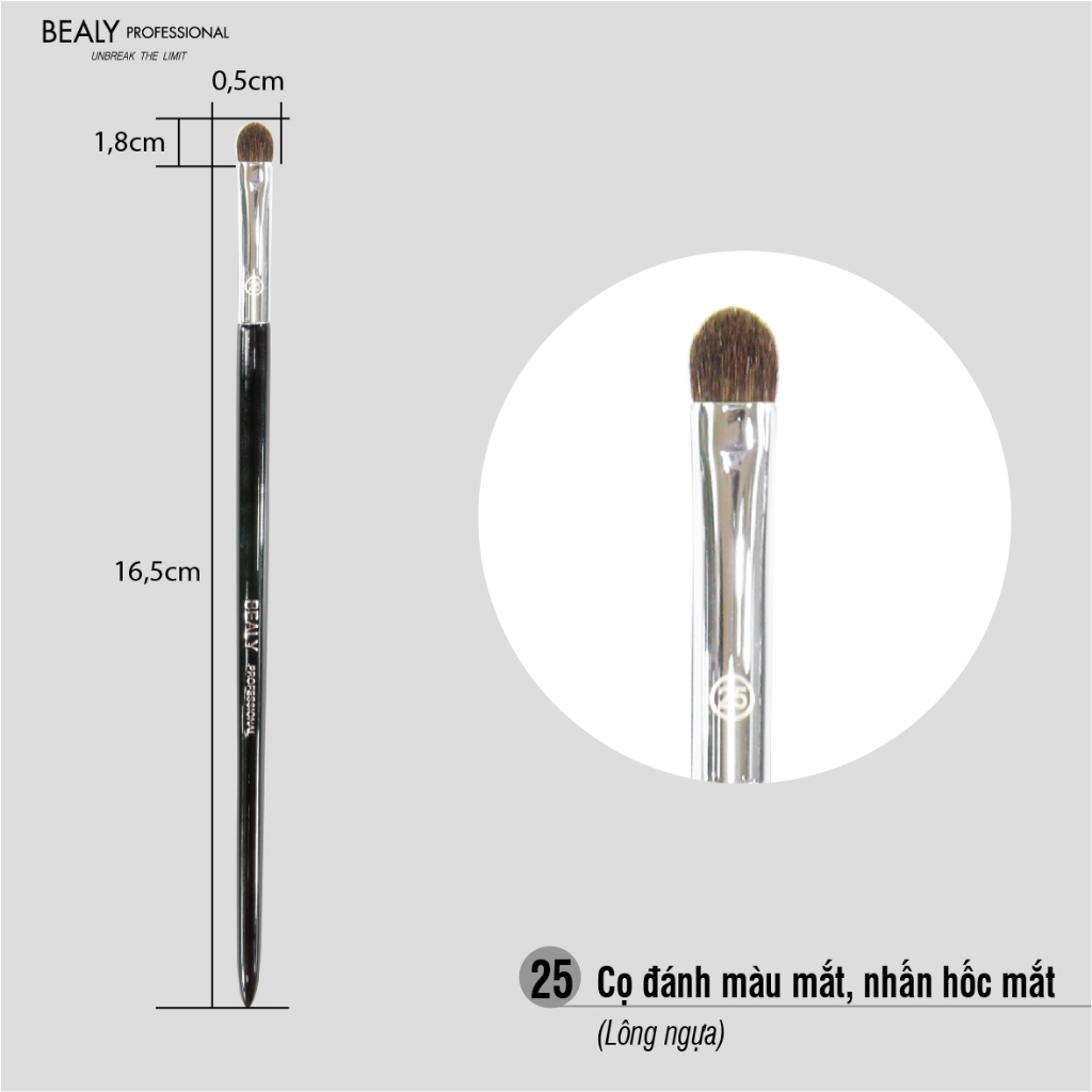 Cọ Đánh Màu Mắt/ Nhấn Hốc Mắt Bealy LT32C- NO.25