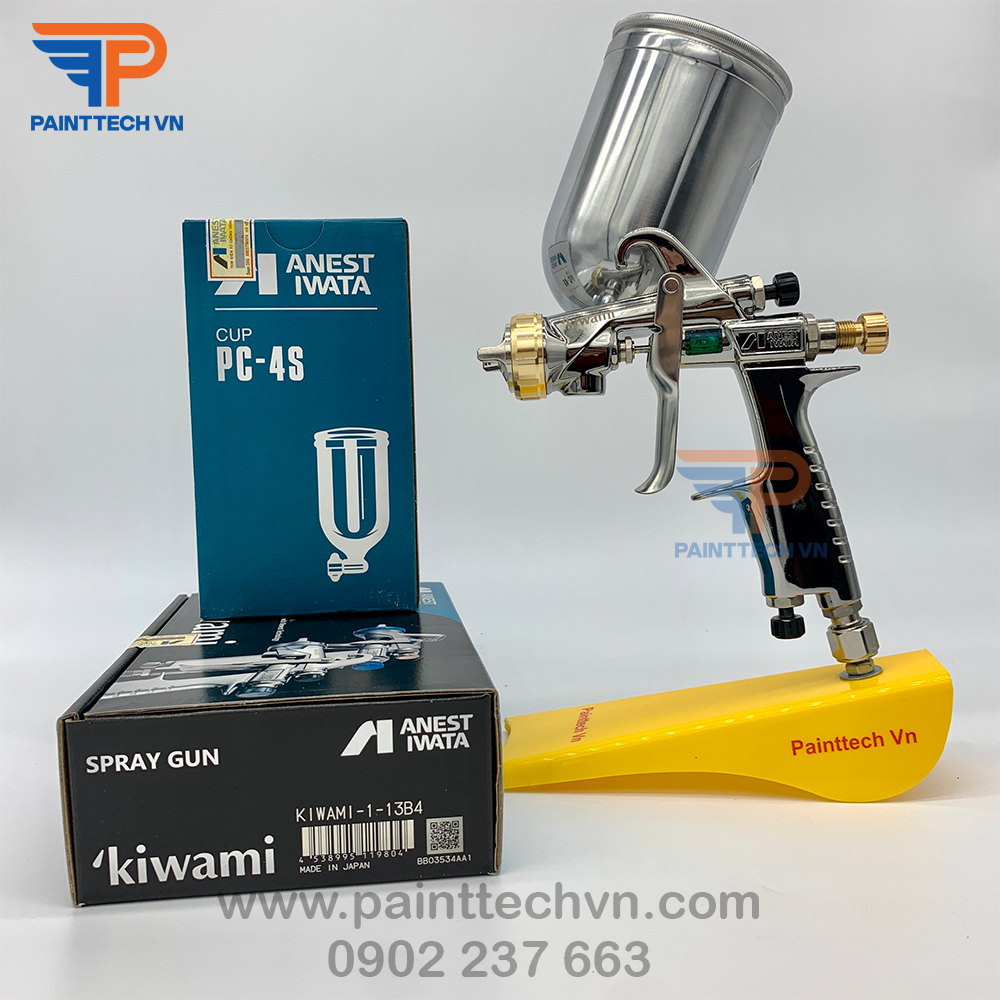 Súng Phun Sơn Kiwami-1-13B4 Anest Iwata Nhật Bản