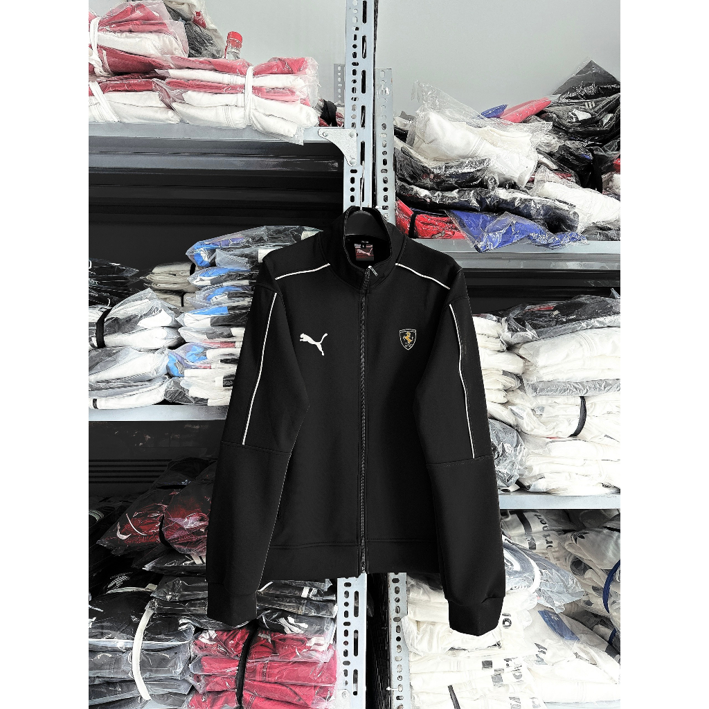Áo khoác thể thao NAM NƯ Chất Umi Cao Cấp logo FERARI , chất dày dặn CAO CẤP ,form chuẩn i hình  GEM_store