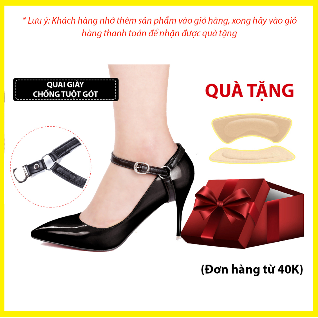 Quai giày chữ Y giúp chống tuột khi mang giày cao gót _PK51
