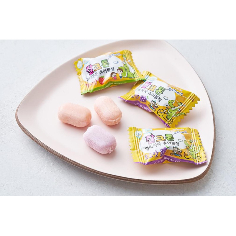 Kẹo vitamin canxi Jalkton cho bé tăng chiều cao bé trên 2 tuổi Hàn Quốc