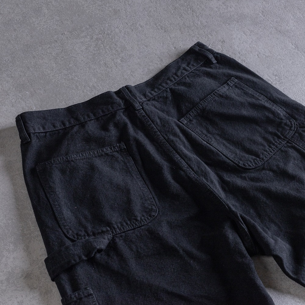 Quần Double Knee Duck Canvas Gori - Màu Đen