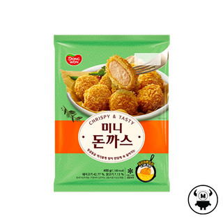 Thịt heo viên Dongwon Mini Tonkatsu nhập khẩu Hàn Quốc 400g