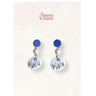 Sumire Store Hoa Tai Đất Nung Handmade DN169