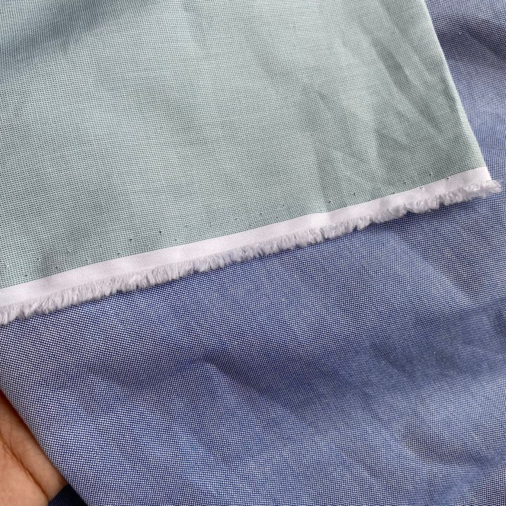 Vải Kate Ford Cotton 65% Xuất Dư Khổ 1m55 - Không Co Giãn, Mềm - May Áo Sơ Mi, Áo Kiểu, Đầm, Đồ Thiết Kế