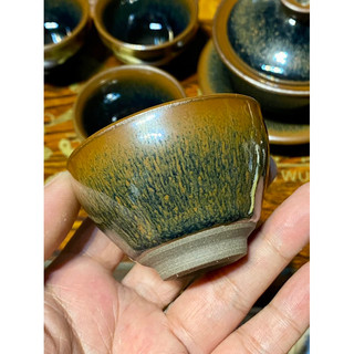 Bộ ấm chén thiên mục Thố Hào(Lông Thỏ)