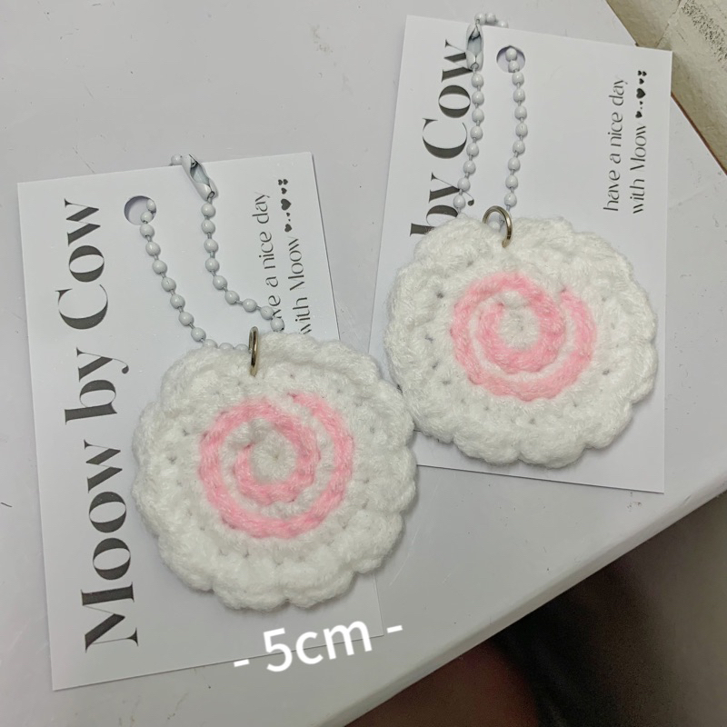 Keyring | keychain | móc khoá chả cá nhật bản narutomaki 🍥