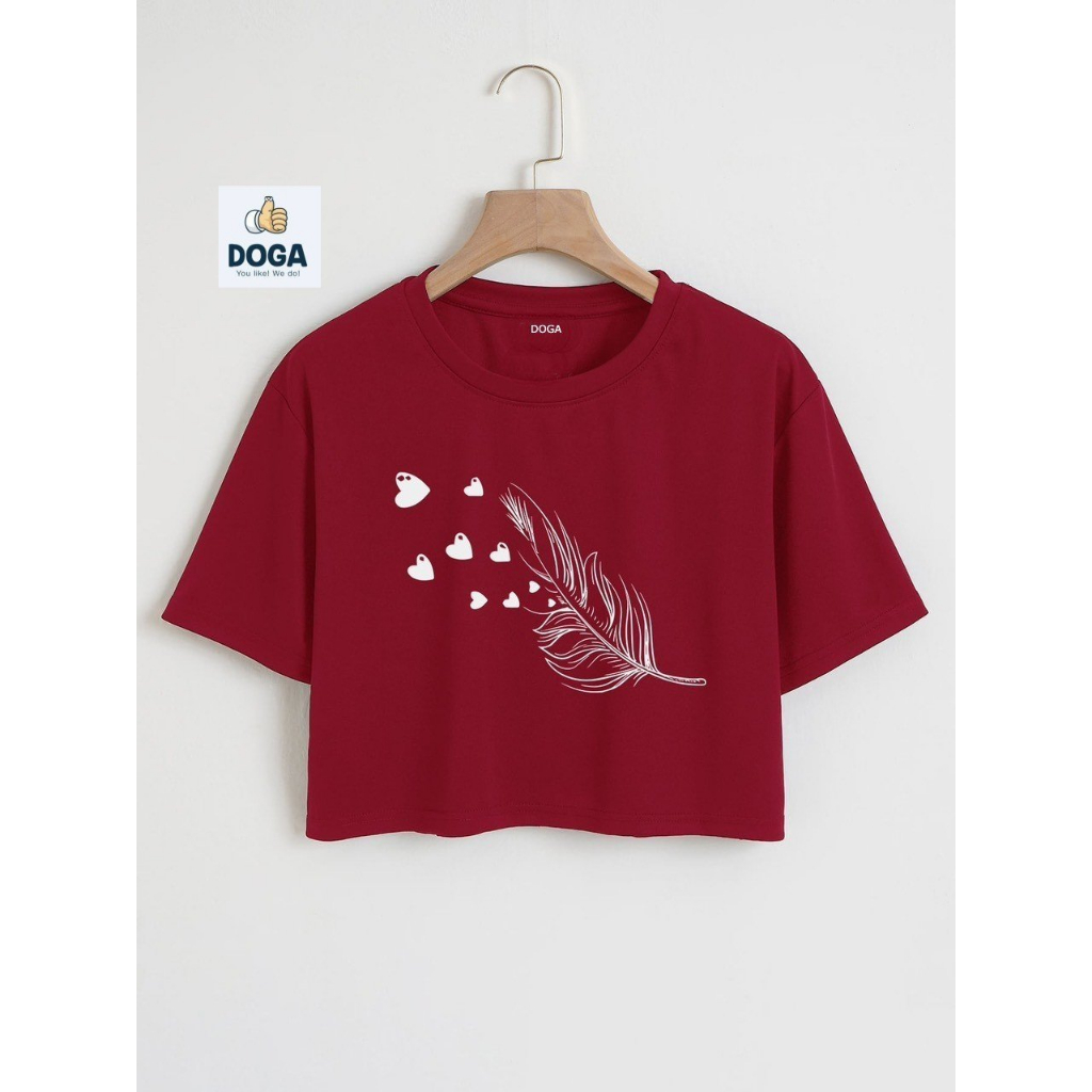 Áo thun Croptop from suông M155