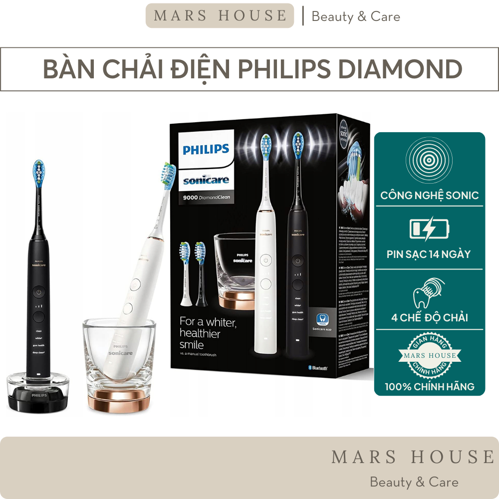 Bàn Chải Điện Philips Sonicare DiamondClean