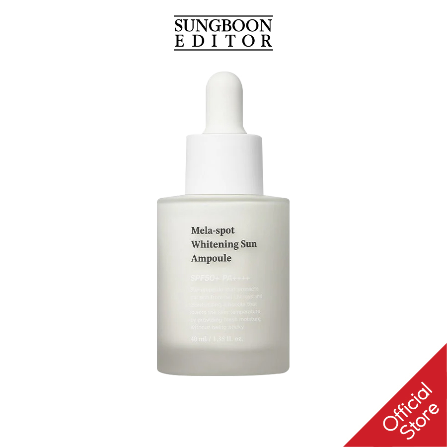 Tinh Chất Làm Đều Màu Da Kết Hợp Chống Nắng SUNGBOON EDITOR MELA SPOT WHITENING SUN AMPOULE 40ml