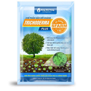 Chế phẩm nấm đối kháng Trichoderma plus Sfarm - Gói 1kg