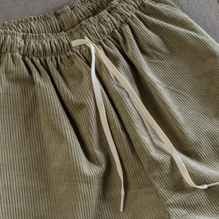 Quần Short Nhung Tăm Gori - Rêu