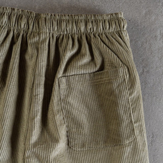 Quần Short Nhung Tăm Gori - Rêu