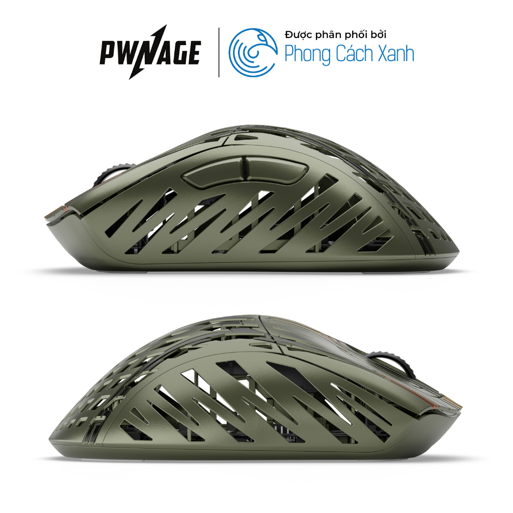 Chuột không dây siêu nhẹ Pwnage Stormbreaker - Hàng Chính Hãng