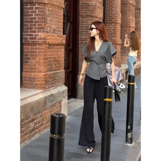 Áo chéo hàn chờm tay cúc vàng ECLIPSE CLOTHING