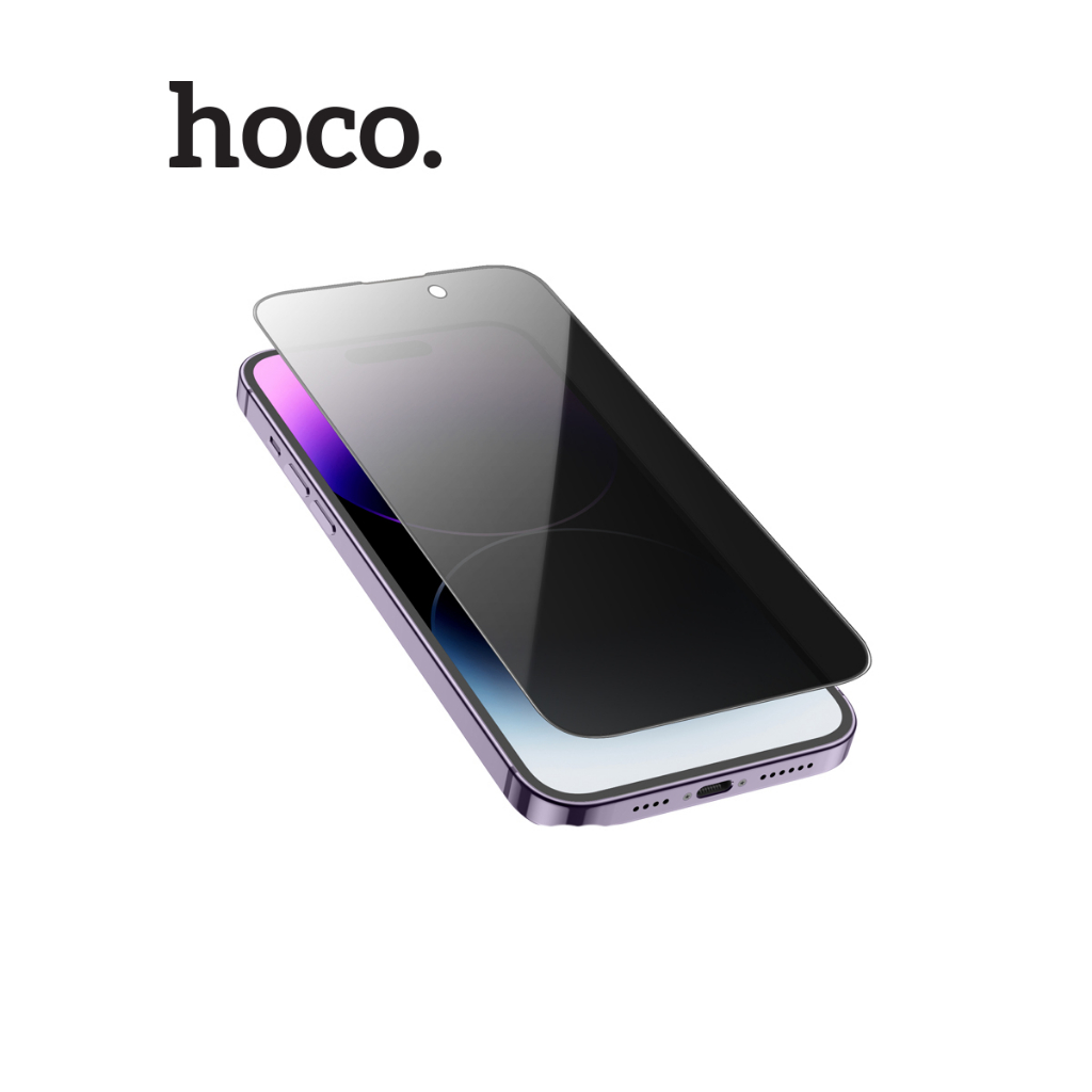 Kính chống nhìn trộm Hoco G15 chống xước full màn hình bảo vệ mắt mỏng nhẹ cho các dòng iPhone