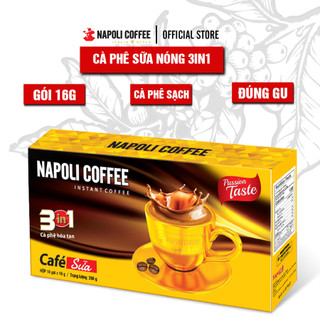 Cà phê hòa tan sữa nóng 3in1 Napoli Coffee