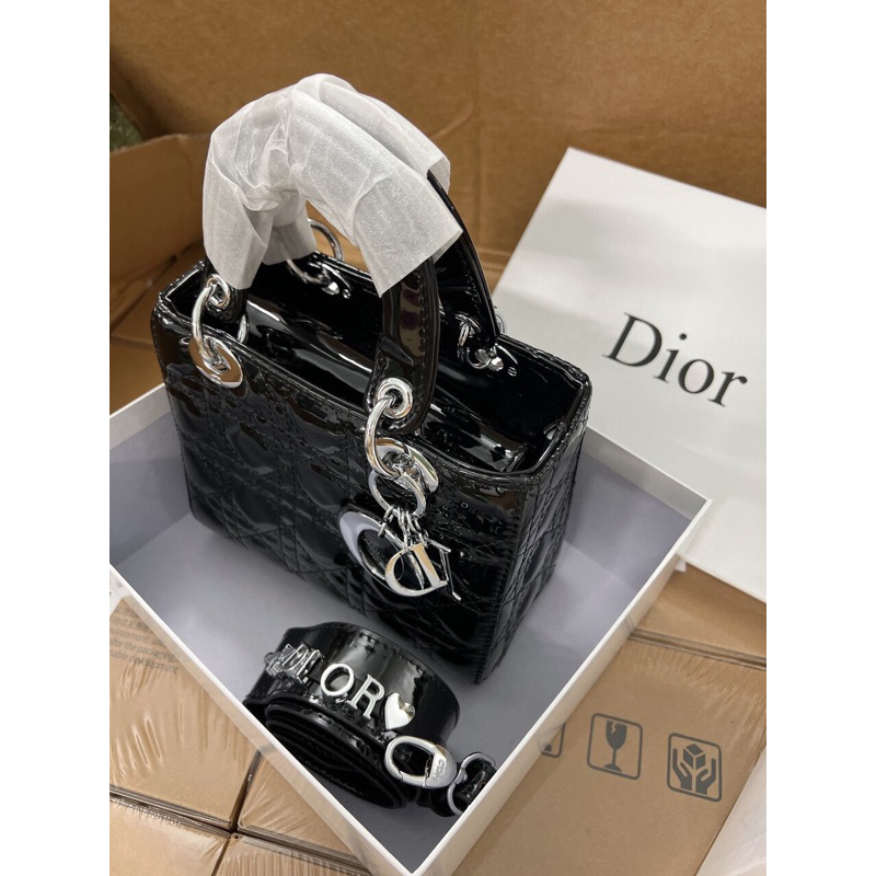 Túi Laydy Size 21 Bản 5 Ô Da Bóng Hàng Cao Cấp Full bocx Đeo Chéo Đeo Vai Đẹp Sang Chảnh