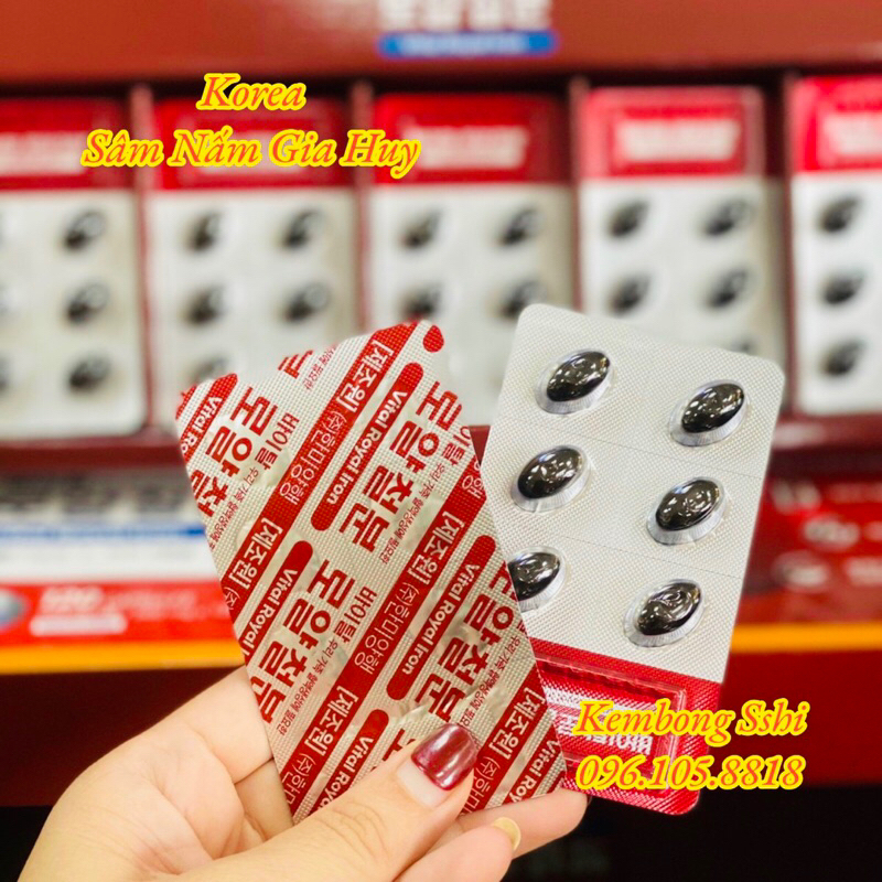 Viên Uống Bổ Sung Sắt KGF, HEMOQUEEN TOP Hàn Quốc, Hộp 120V