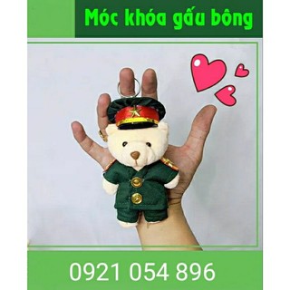 Móc khoá gấu bông LQ - Quà tặng lưu niệm