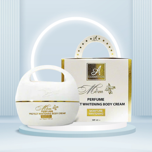 Kem body Mềm A cosmetics hương nước hoa mẫu mới Perfume Protect Whitening Body Cream (250g)