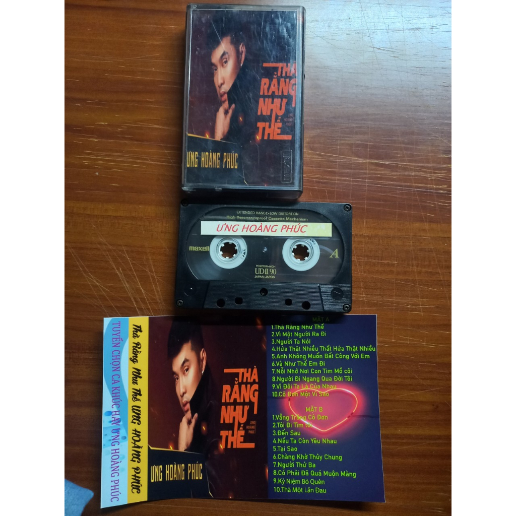 BĂNG CASSETTE ƯNG HOÀNG PHÚC
