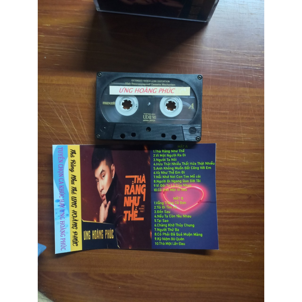 BĂNG CASSETTE ƯNG HOÀNG PHÚC