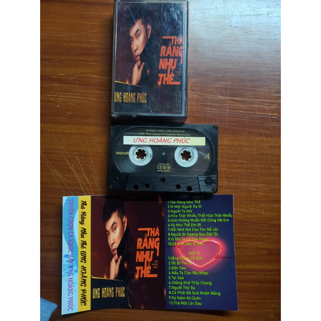 BĂNG CASSETTE ƯNG HOÀNG PHÚC