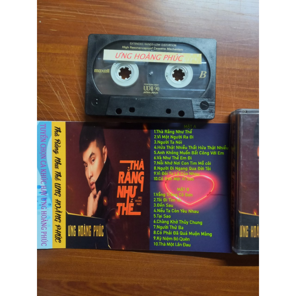 BĂNG CASSETTE ƯNG HOÀNG PHÚC