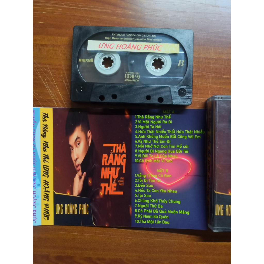 BĂNG CASSETTE ƯNG HOÀNG PHÚC