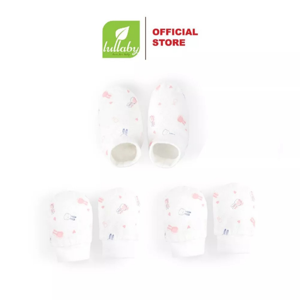 LULLABY - Set gồm: 2 bao tay, 1 bao chân cho bé