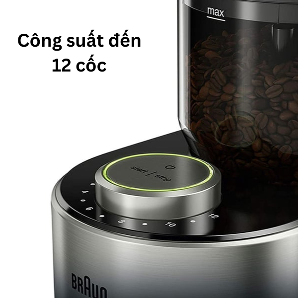 Máy xay cà phê Braun KG7070-Hàng chính hãng bảo hành 24 tháng