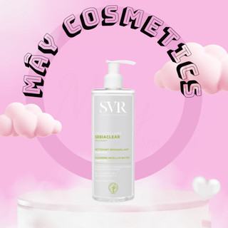 Nước tẩy trang svr sebiaclear eau micellaire cho da dầu mụn, nhạy cảm 400ml