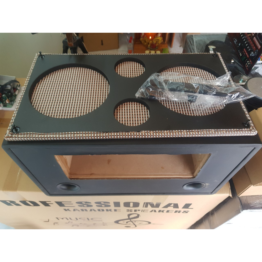 Box loa bọc da xách tay 20 đôi mạch 15x35