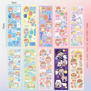 [MST0017]Combo 30 tấm sticker trang trí Toploader siêu cute - MEE
