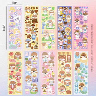 [MST0017]Combo 30 tấm sticker trang trí Toploader siêu cute - MEE
